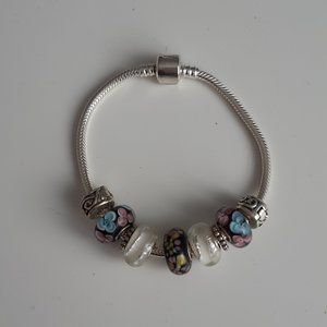Murano rings bracelet